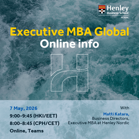 Online info | Executive MBA