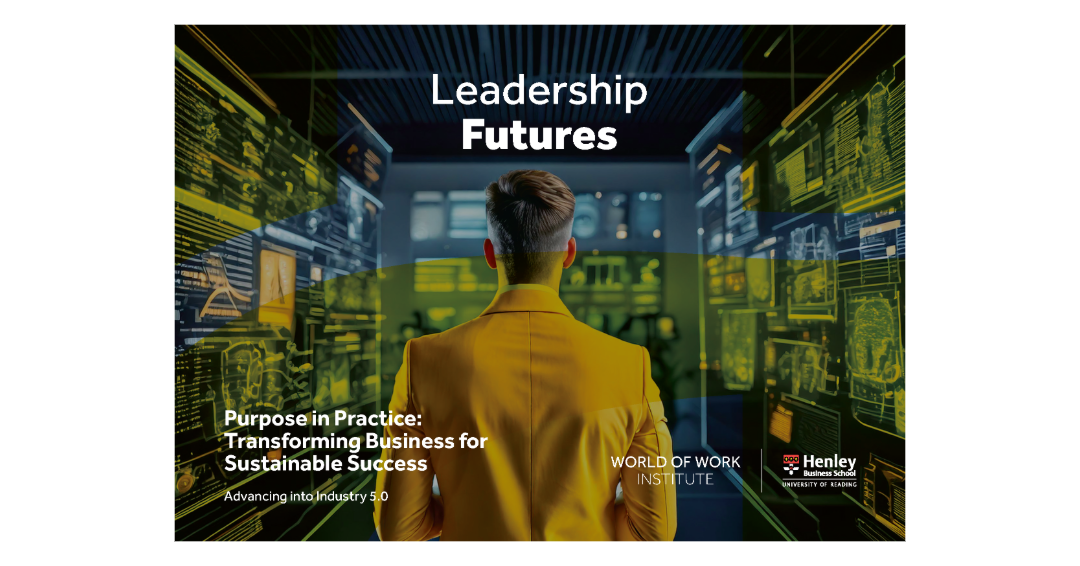 Leadership Futures Purpose in Practice hero
