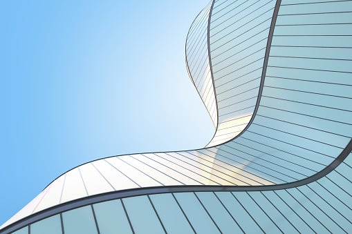 Building wavy exterior